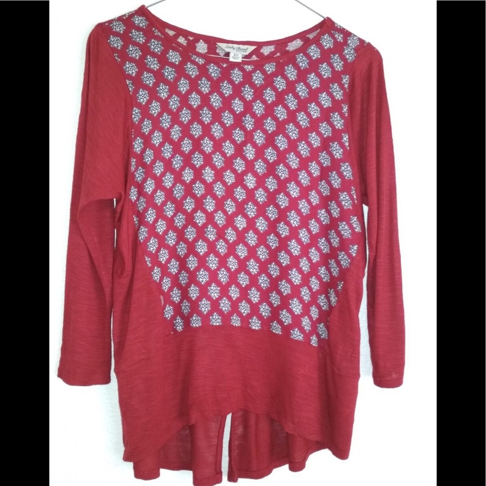 Luckily Brand Beaded Top
